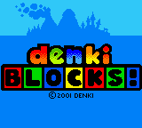 Denki Blocks! (Europe) (En,Fr,De,Es,It) Title Screen